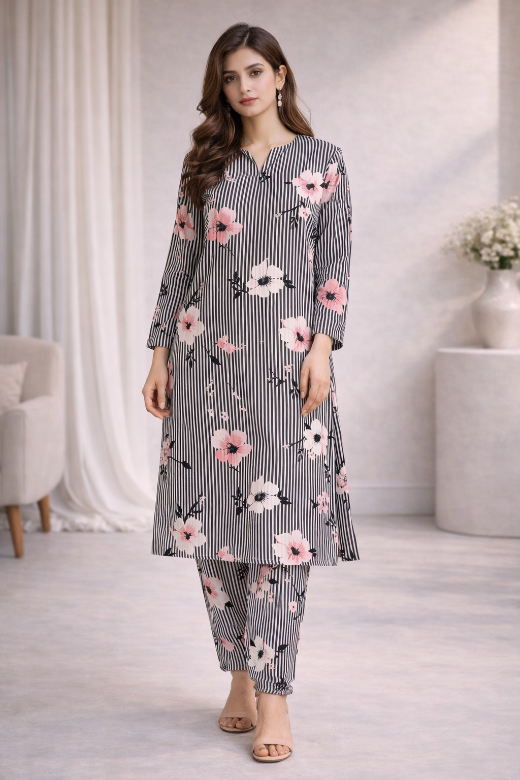 GIRLS STITCHED 2 PC SUIT