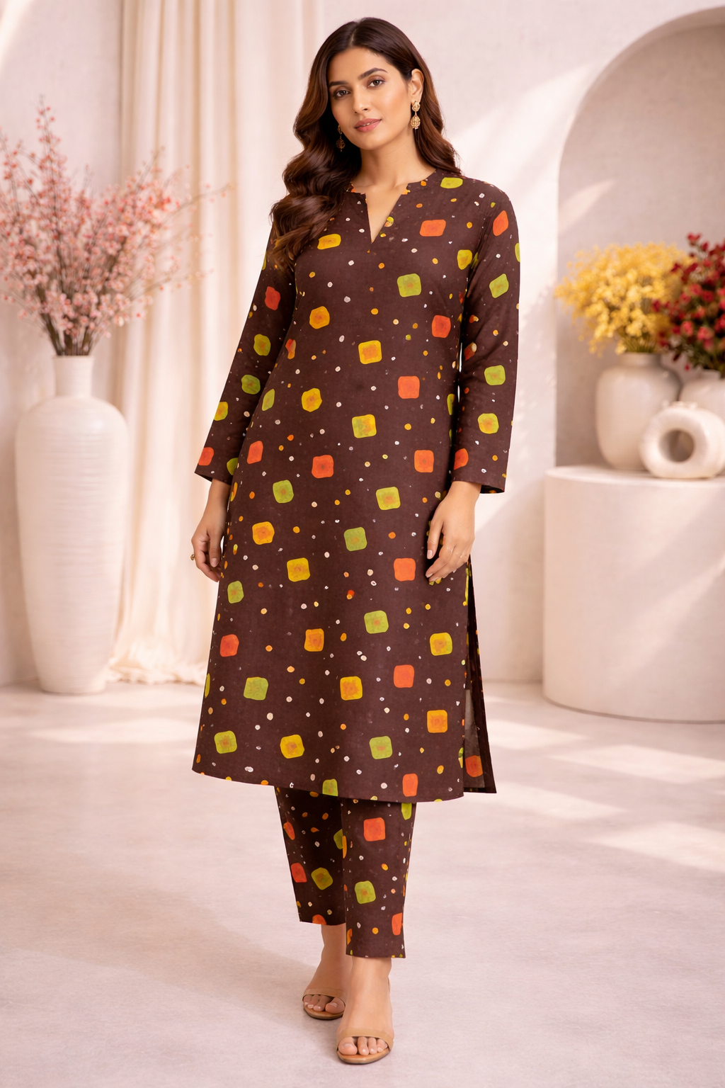 GIRLS STITCHED 2 PC SUIT